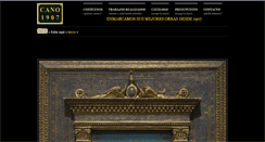 Desktop Screenshot of marcosdemuseo.com